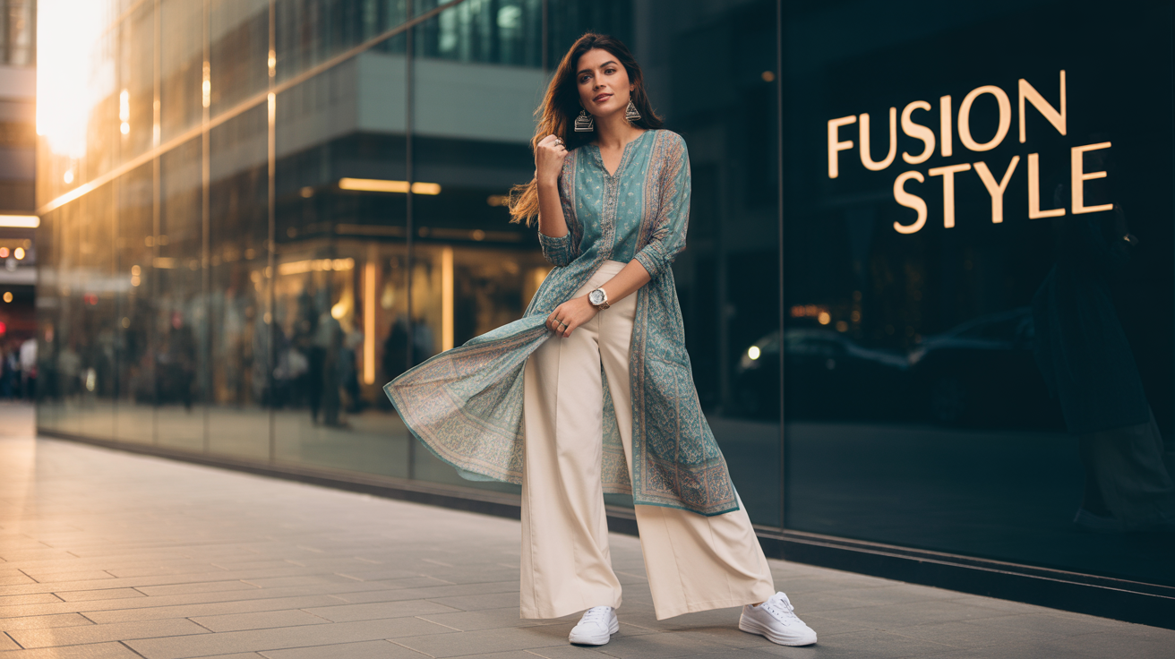 Fusion Ethnic Wear Ideas Every Modern Woman Can Try