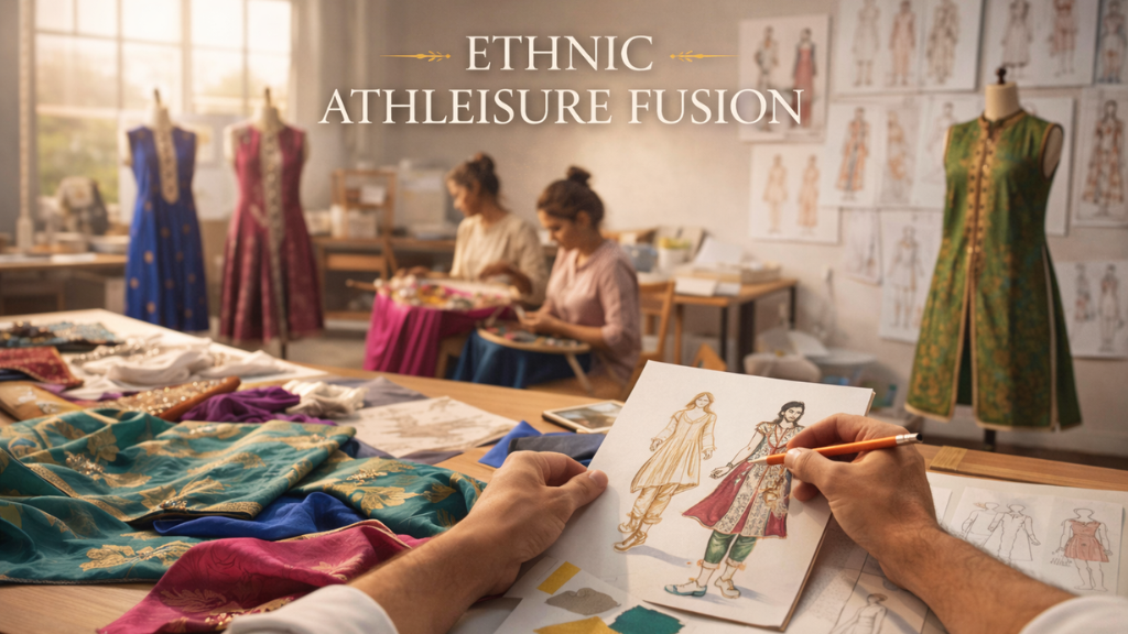 How to Blend Athleisure with Fusion Ethnic Outfits for Active Lifestyles?