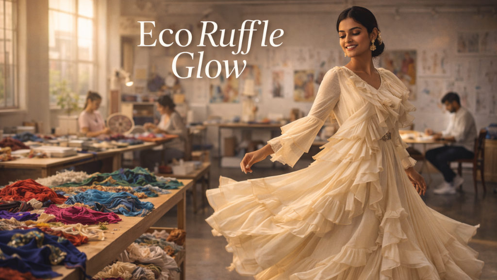 How to Incorporate Ruffled Details into Sustainable Kurta Sets?