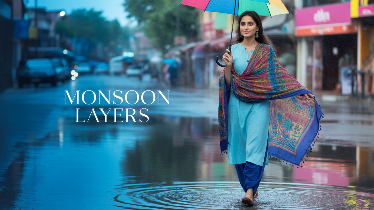 Are Dupattas from Elleora the Versatile Layer for Monsoon Mornings?