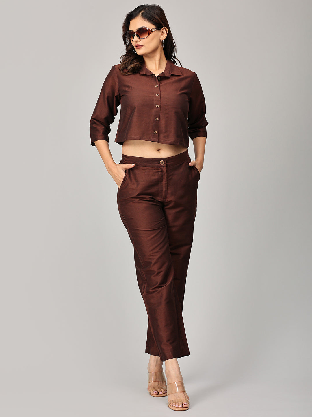 Brown Co ord Set