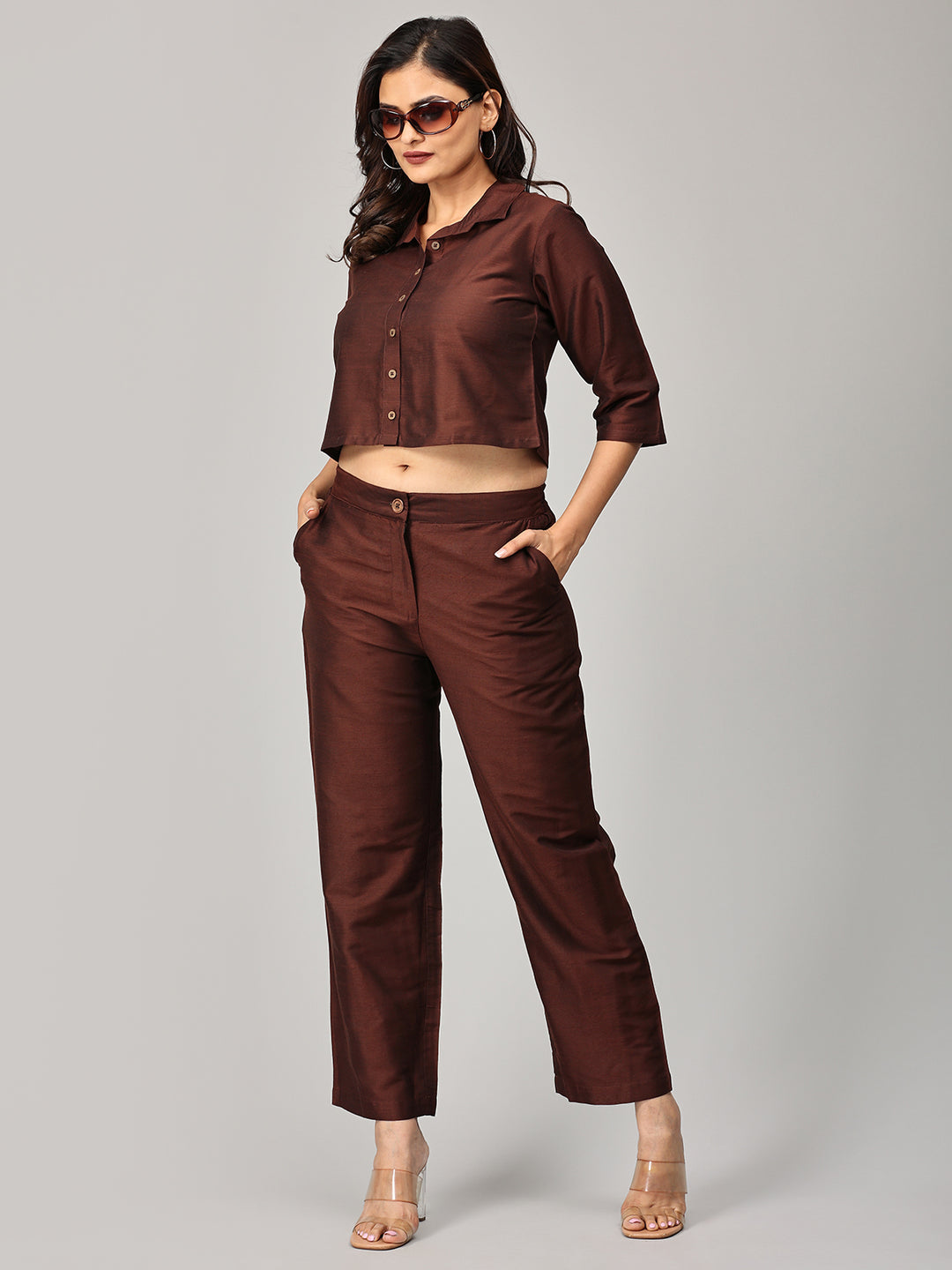 Brown Co ord Set