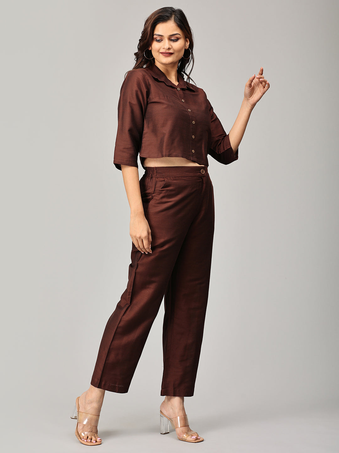 Brown Co ord Set