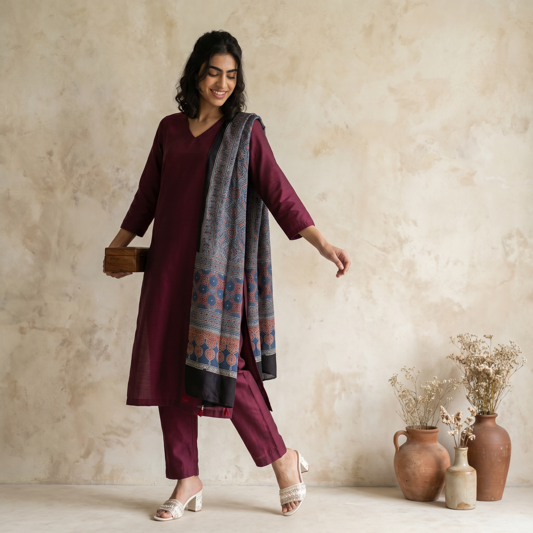 The Emerald Kurta Set