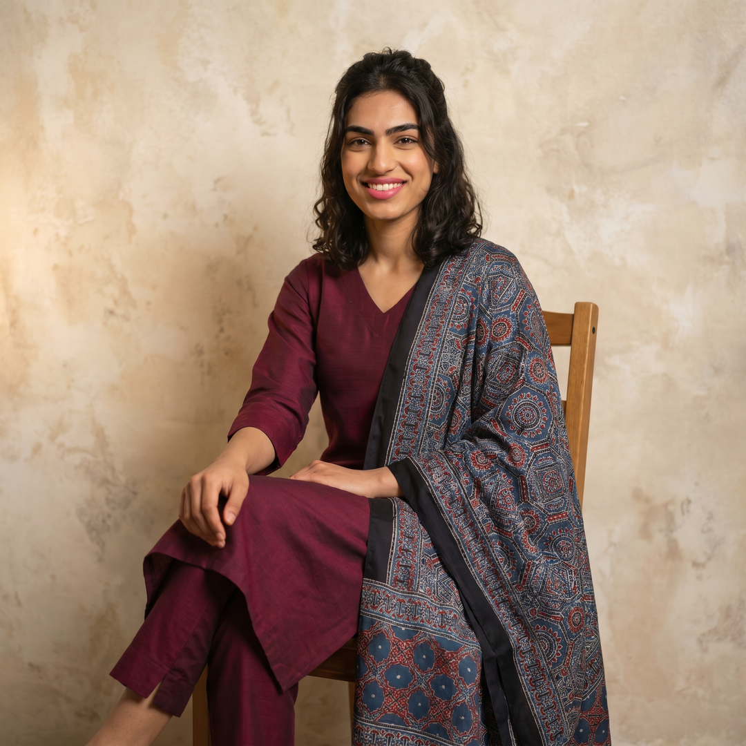 The Emerald Kurta Set