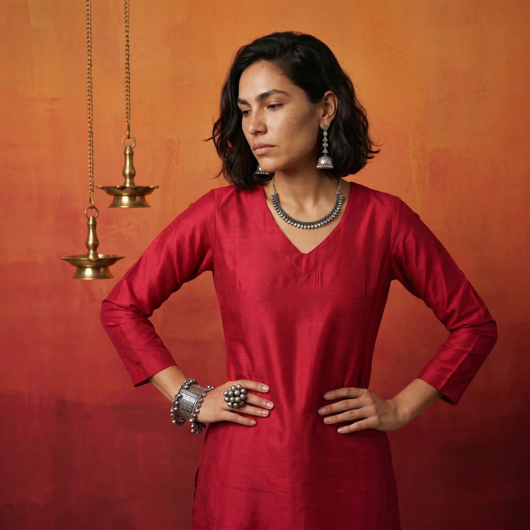 The Emerald Kurta Set