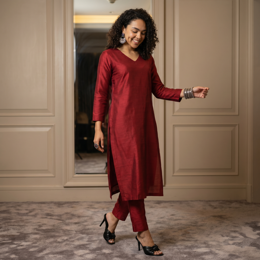 The Emerald Kurta Set